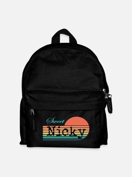 Nicky sweet Nicky Retro Vintage - Kids' Backpack - black
