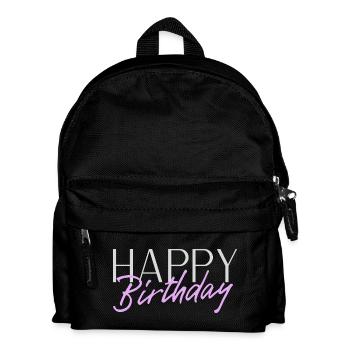 Bon anniversaire - Sac à dos Enfant - noir - Devant