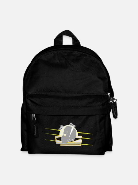 Motorcycle Chopper Helmet - Kids' Backpack - black