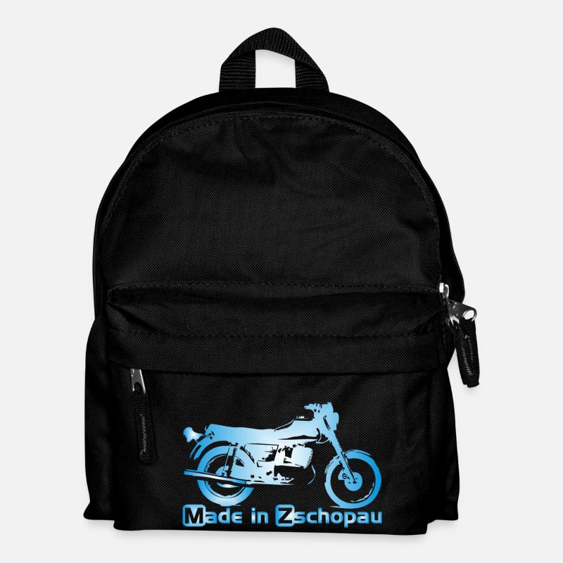 MZ ETZ250 Made in Zschopa - Kinder Rucksack - Schwarz