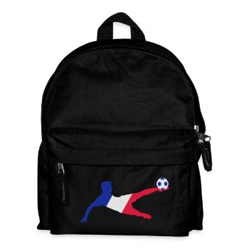 French footballer - Kids' Backpack - black - Front