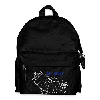 Buttonboxi - Kids' Backpack - black - Front