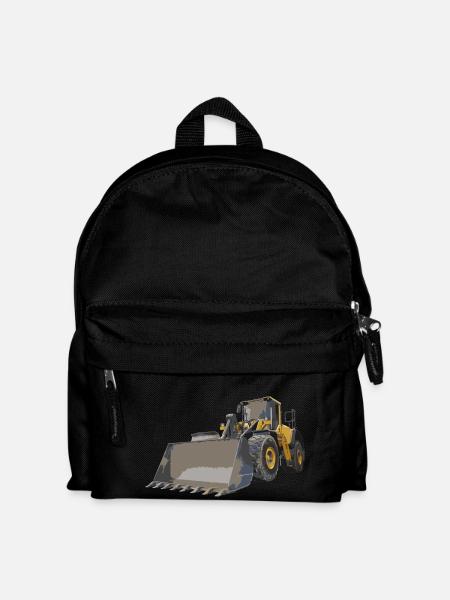 Radlader - Kinder Rucksack - Schwarz