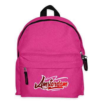 Amsterdam - Kinder Rucksack - Fuchsia - Vorne
