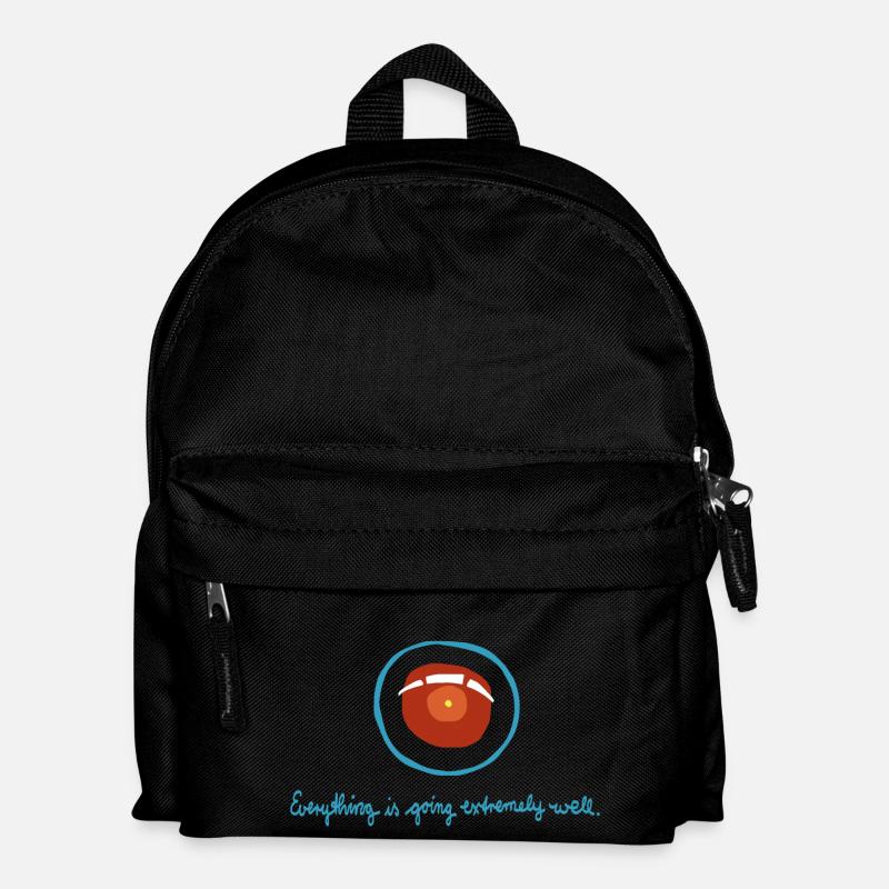 HAL Everything is going extremely well - Kinder Rucksack - Schwarz