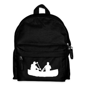 Canoë à rames - Design - Sac à dos Enfant - noir - Devant