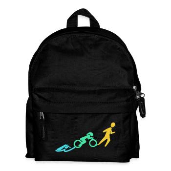 Movement Arc Sprint Bike Run - Kids' Backpack - black - Front