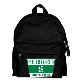 Saint-Étienne football - Sac à dos Enfant - noir - Devant
