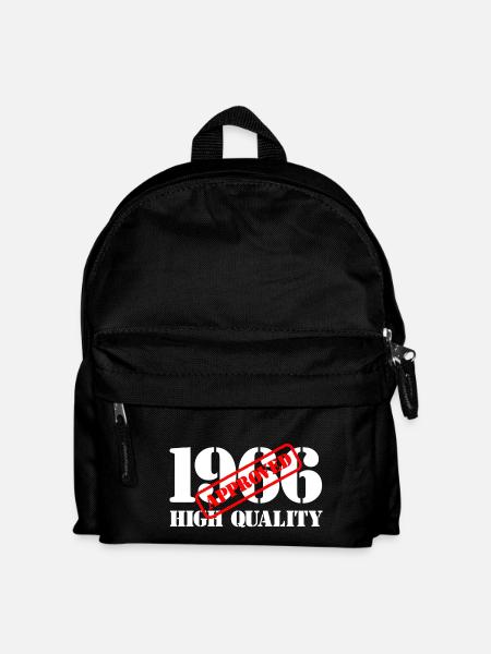 1966 / Geburtstag / Geburtstag 1966 / Qualität - Kinder Rucksack - Schwarz