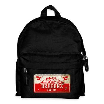 Enseigne vintage Bregenz Autriche - Sac à dos Enfant - noir - Devant