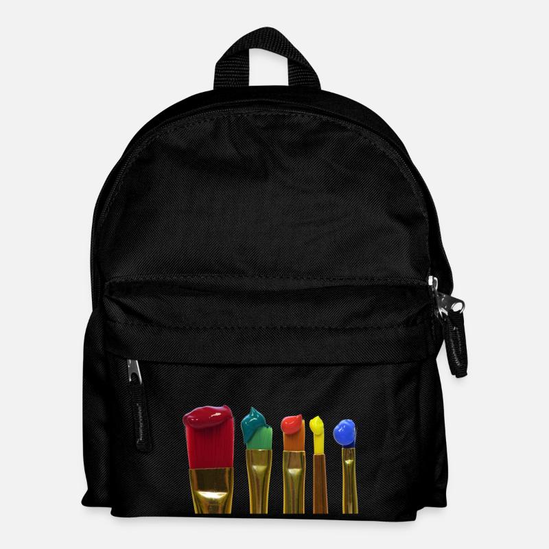 brush - Kids' Backpack - black