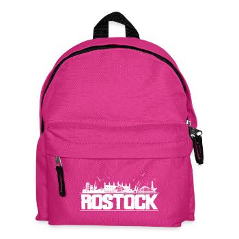 Rostock - Skyline - Kids' Backpack - fuchsia - Front