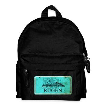 Rügen Vintage Sign - Kids' Backpack - black - Front
