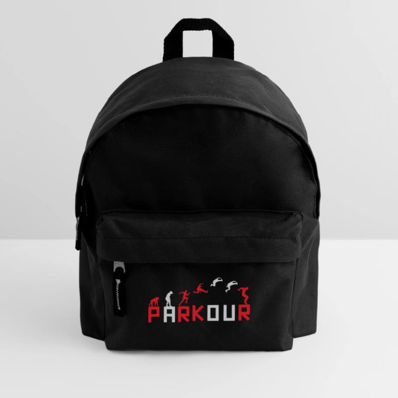 Evolution des Running Sequence Designs Kinder Rucksack