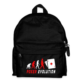 Poker Evolution - Kinder Rucksack - Schwarz - Vorne
