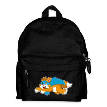 Cape de Super-héros Chat - Sac à dos Enfant - noir - Devant