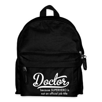Doctor - Kids' Backpack - black - Front
