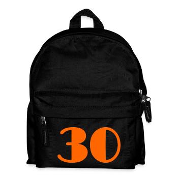 30. 30 ANS. 30e ANNIVERSAIRE. ANNIVERSAIRE 30 ANS - Sac à dos Enfant - noir - Devant