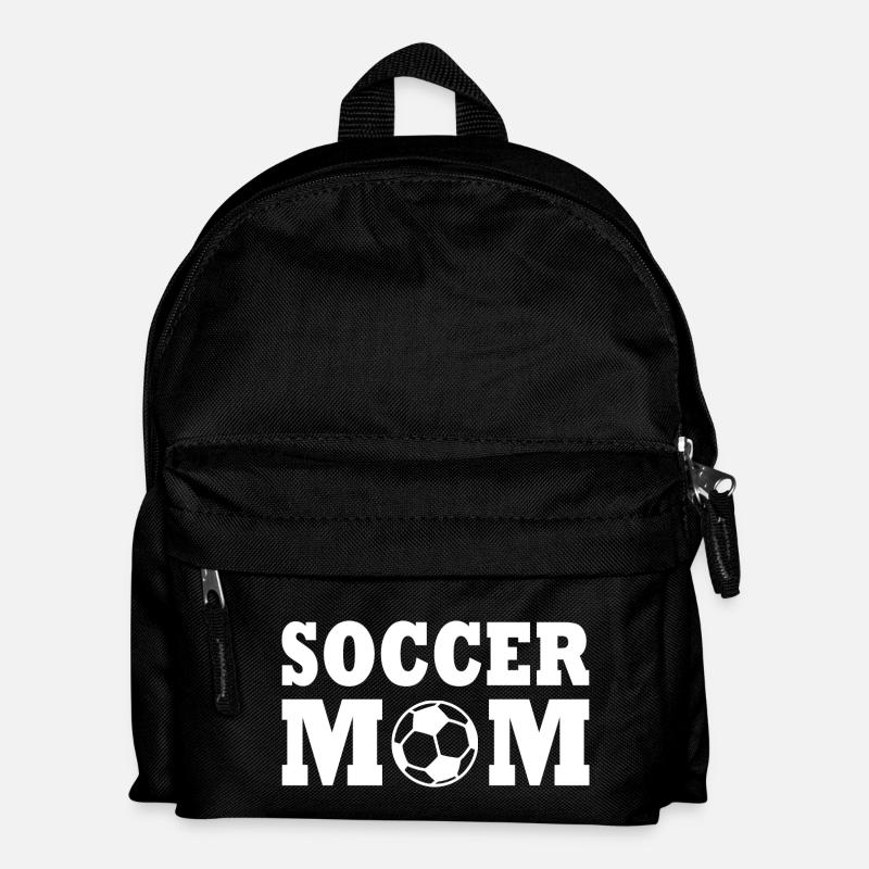 Soccer mom - Kinder Rucksack - Schwarz