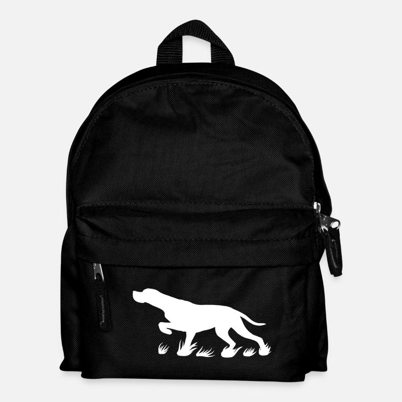 Pointeur saillant (blanc) - Sac à dos Enfant - noir