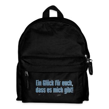 Witzigen Sprüchen Herren Fun Funny Spruch Lustige - Kinder Rucksack - Schwarz - Vorne