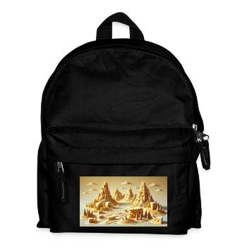 Cheese - Kids' Backpack - black - Front