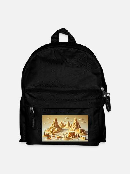 Cheese - Kids' Backpack - black