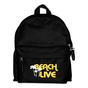 PLAGE EN DIRECT - Sac à dos Enfant - noir - Devant
