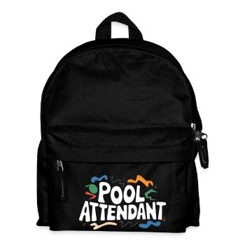 S’amuser sur l’eau - Sac à dos Enfant - noir - Devant