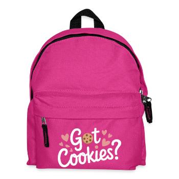 Cookies Cookie Biscuits Biscuits Chocolate - Kids' Backpack - fuchsia - Front
