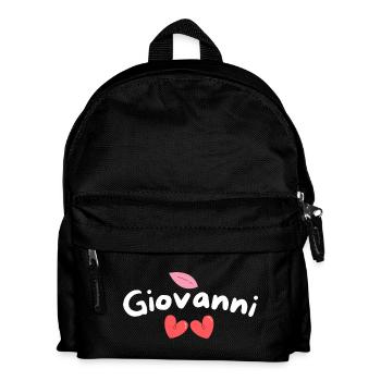 Giovanni - Kinder Rucksack - Schwarz - Vorne