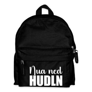 NUA NED HUDLN DIALECTE BAVAROIS AUTRICHIEN - Sac à dos Enfant - noir - Devant