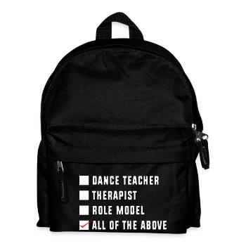 Dancing master - Kids' Backpack - black - Front
