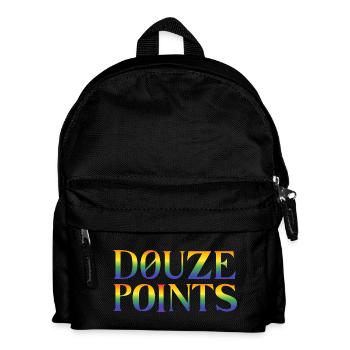 Douze Points Eurovision song contest - Kids' Backpack - black - Front
