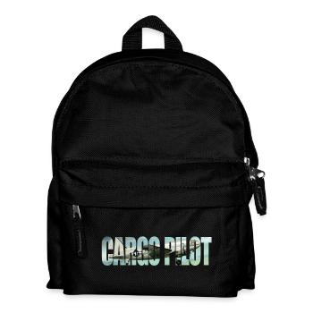 Cargo pilot C-46 - Kids' Backpack - black - Front