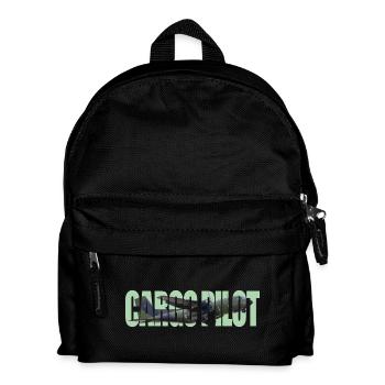 Cargo pilot C-160 - Kinder Rucksack - Schwarz - Vorne