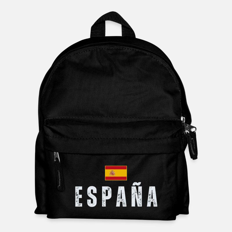 I love Spain, Spanish pride - Kids' Backpack - black