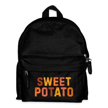 Sweet Potato Grouchy  - Kinder Rucksack - Schwarz - Vorne