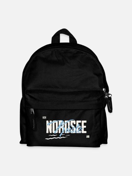 Nordsee - Küste - Kinder Rucksack - Schwarz