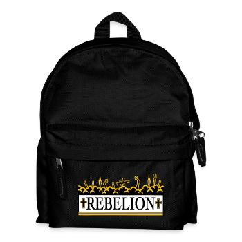 Rebellion - Kids' Backpack - black - Front