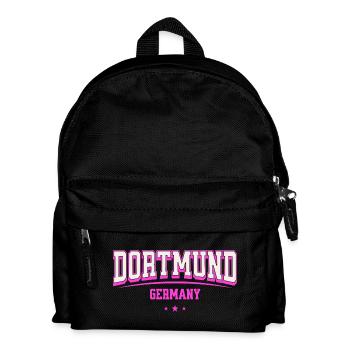 Dortmund Germany College Style Pink - Kids' Backpack - black - Front