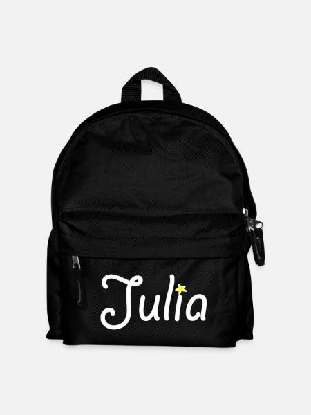 Julia - Kinder Rucksack - Schwarz