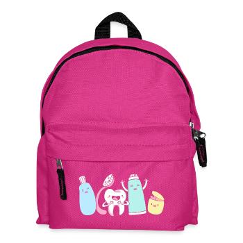Receptionist Dentist - Kids' Backpack - fuchsia - Front
