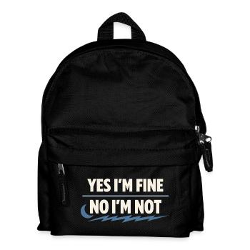 Perimenopause Humor Perimenopause - Kids' Backpack - black - Front