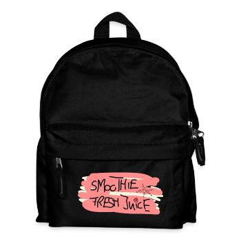 I Love Smoothies Juice Saft Frucht Kinder - Kinder Rucksack - Schwarz - Vorne