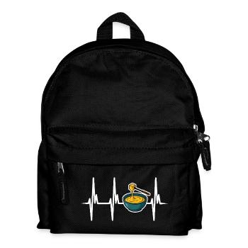 Ich liebe Käsefondue - Kinder Rucksack - Schwarz - Vorne