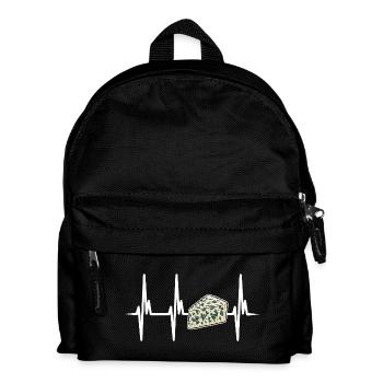 Ich liebe Gorgonzola - Kinder Rucksack - Schwarz - Vorne