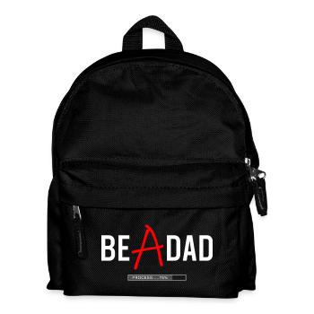 Dad in Process Shirt – Zukünftiger Vater - Kinder Rucksack - Schwarz - Vorne