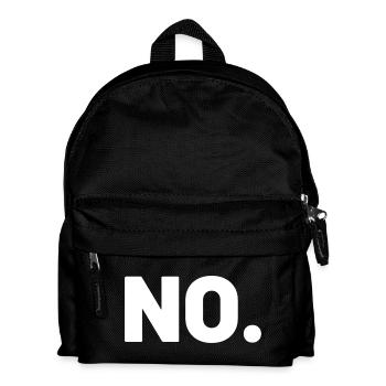 NON. - Sac à dos Enfant - noir - Devant