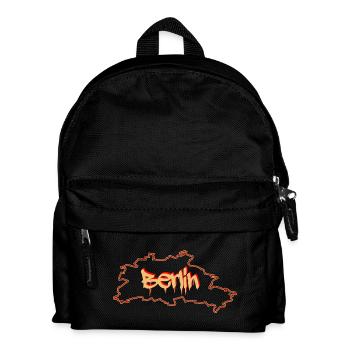 Berlin da city - Kids' Backpack - black - Front